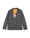 Myths Toddler Boy Blazer Lead Size 5 Cotton, Polyester, Elastane In Grey