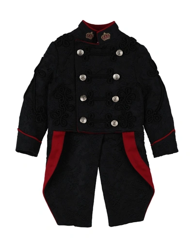 Dolce & Gabbana Babies' Suit Jackets In Black