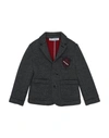 DOLCE & GABBANA DOLCE & GABBANA TODDLER BOY BLAZER STEEL GREY SIZE 6 POLYESTER, VISCOSE, WOOL, ACRYLIC, POLYURETHANE,49601440WA 1