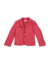 Dondup Kids' Suit Jackets In Red