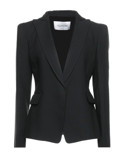 Valentino Suit Jackets In Black