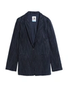 M Missoni Suit Jackets In Dark Blue