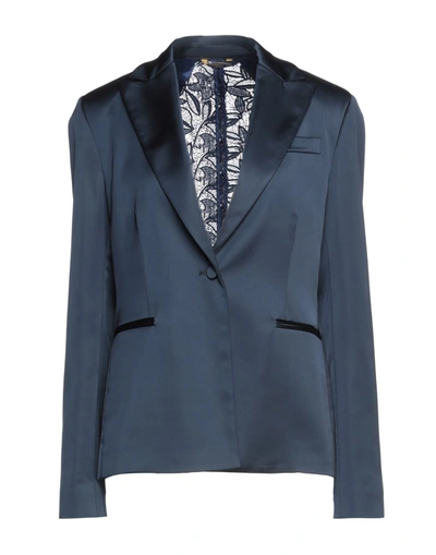 Manuel Ritz Suit Jackets In Blue