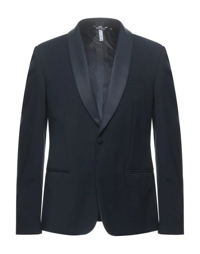 Antony Morato Suit Jackets In Dark Blue
