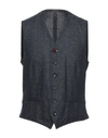Lardini Vests In Dark Blue