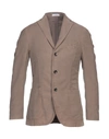 Boglioli Suit Jackets In Khaki