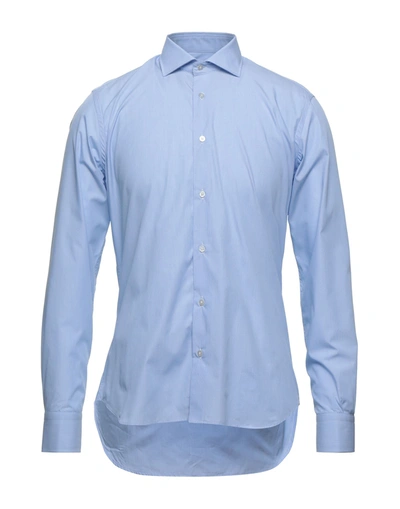 Alessandro Boni Shirts In Sky Blue