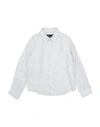 Emporio Armani Kids' Shirts In Steel Grey