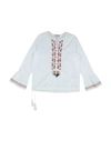 ALBERTA FERRETTI ALBERTA FERRETTI TODDLER GIRL TOP WHITE SIZE 6 COTTON,38942930HX 6