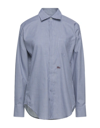 Dsquared2 Shirts In Dark Blue