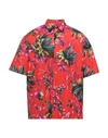 Msgm Shirts In Red