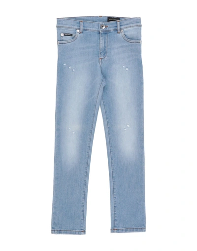 Dolce & Gabbana Kids' Jeans In Blue