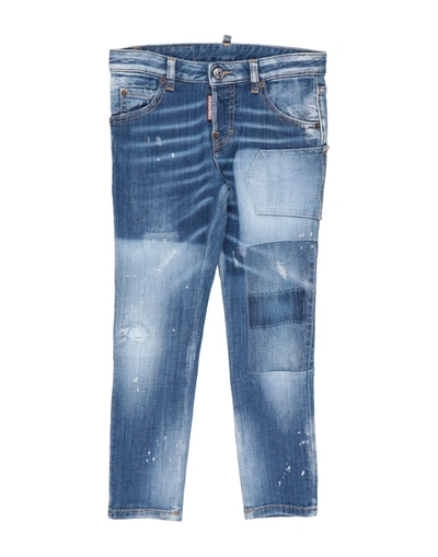 Dsquared2 Babies' Jeans In Blue