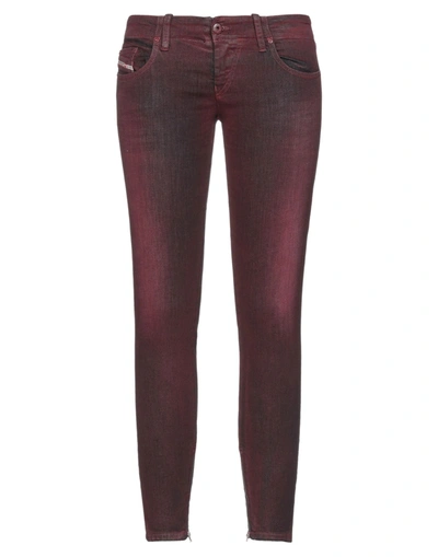 Diesel Jeans In Red