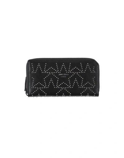 Jimmy Choo Wallets In Black