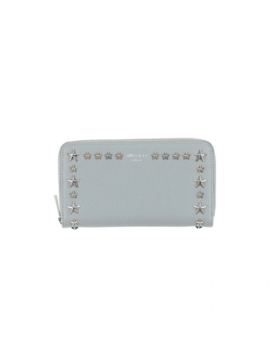 Jimmy Choo Wallets In Grey