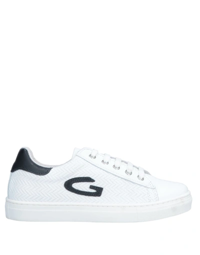 Alberto Guardiani Kids' Sneakers In White