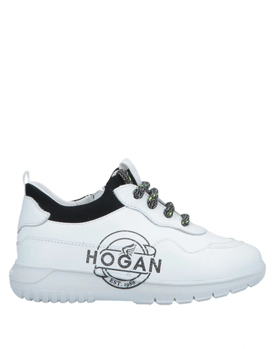 Hogan Kids' Sneakers In White