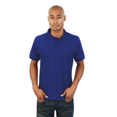 Absolute Apparel Absolulte Apparel Mens Hydrofx Polyester Polo (royal) In Blue