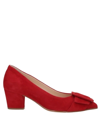 Angelo Bervicato Pumps In Red