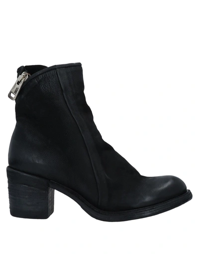 A.s. 98 Ankle Boots In Black