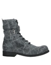 Officine Creative Italia Ankle Boots In Lead