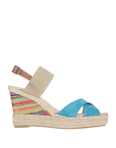 Walk By Melluso Sandals In Blue