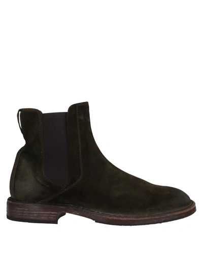 Moma Ankle Boots In Brown