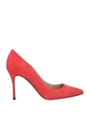 Sergio Rossi Pumps In Red