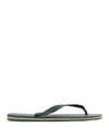 Havaianas Toe Strap Sandals In Green