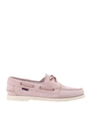 Sebago Docksides Loafers In Pink