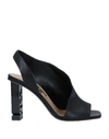 Sergio Rossi Sandals In Black