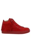 Giuseppe Zanotti Sneakers In Brick Red