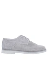 Héros Kids' Lace-up Shoes In Light Grey