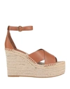 Tory Burch Sandals In Beige