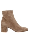 Gianvito Rossi Ankle Boots In Camel