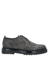 Alberto Guardiani Lace-up Shoes In Grey