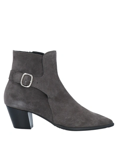 La Corte Della Pelle By Franco Ballin Ankle Boots In Lead