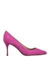 Sergio Rossi Pumps In Fuchsia