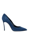 Casadei Pumps In Dark Blue