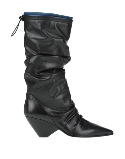 Strategia Knee Boots In Black