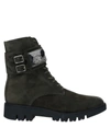 Gaimo Ankle Boots In Green