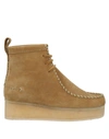 Clarks Originals Ankle Boots In Camel