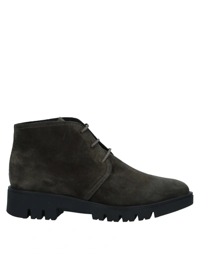 Gaimo Ankle Boots In Dark Green