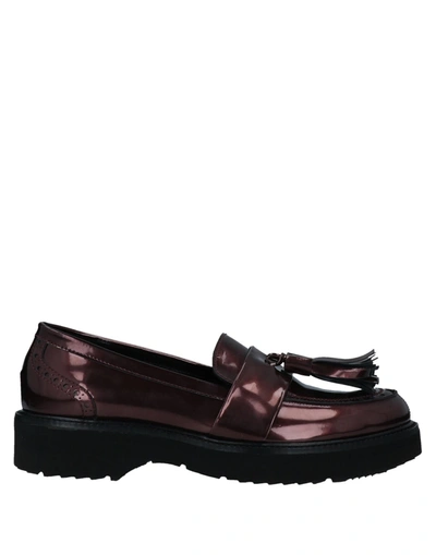 Franca Loafers In Maroon