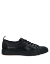 Santoni Sneakers In Black