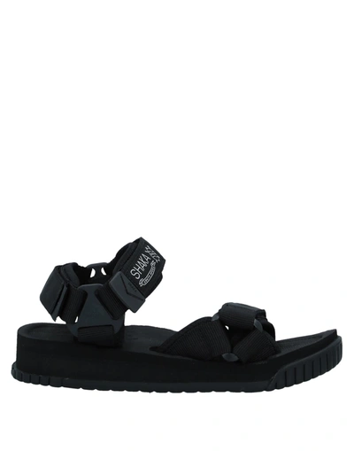 Sha·ka Sandals In Black