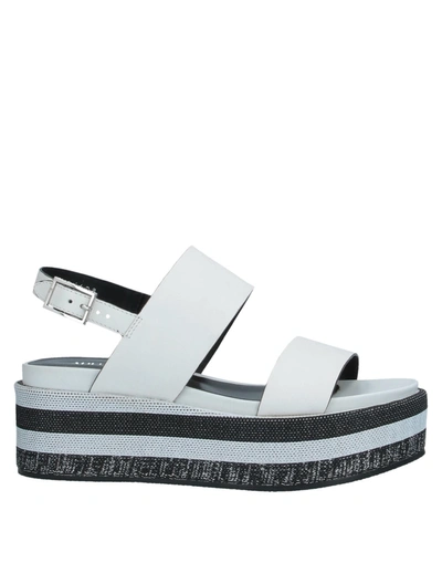 Adele Dezotti Sandals In White