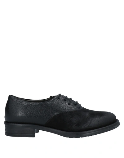 Lilimill Lace-up Shoes In Black