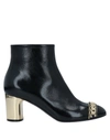 Casadei Ankle Boots In Black
